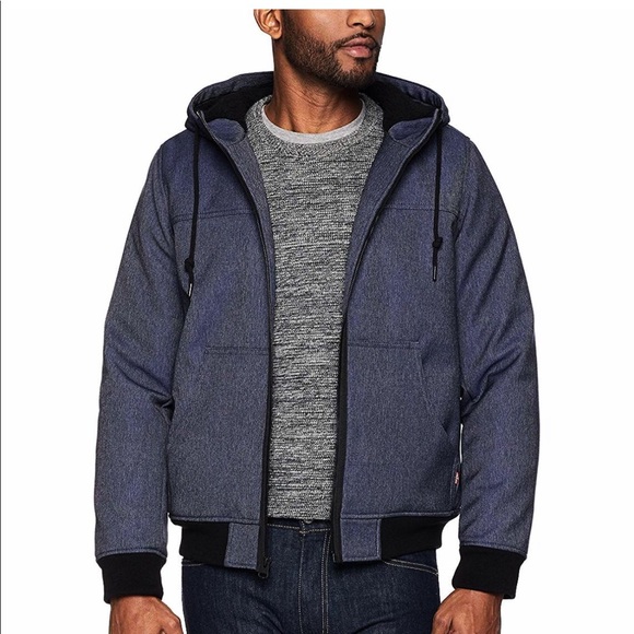 levi hooded jacket